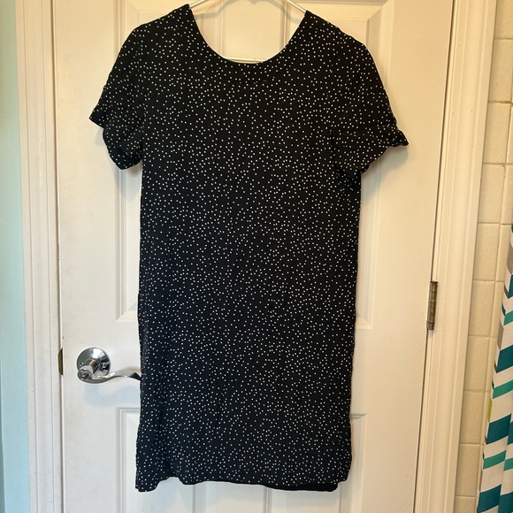 Madewell back zip polka dot dress - Picture 3 of 11